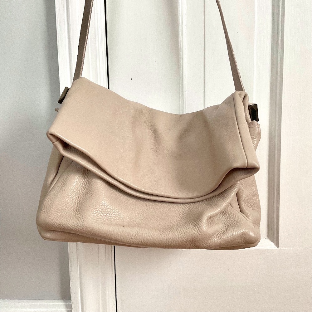 & Other Stories Leather Shoulder Cross Body Bag